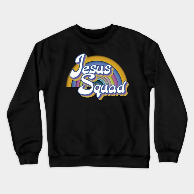 Jesus Squad Crewneck Sweatshirt by ApparelByBornAgain